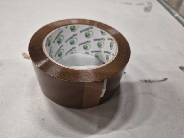 1383729-1 Packing tape, 108 pcs - Optinord66 mx 48 mm - Brown (No Noise)