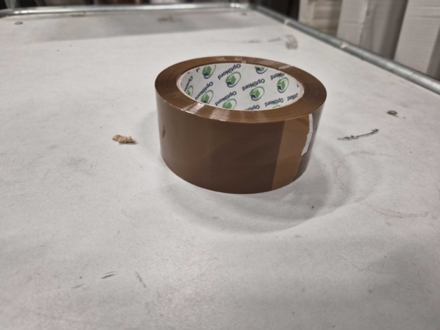 1383729-5 Packing tape, 108 pcs - Optinord66 mx 48 mm - Brown (No Noise)