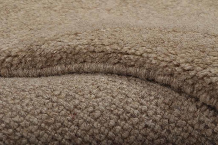 1432473-4 Handknuten Persisk matta Gabbeh Shiraz Ull Beige 154x178cm