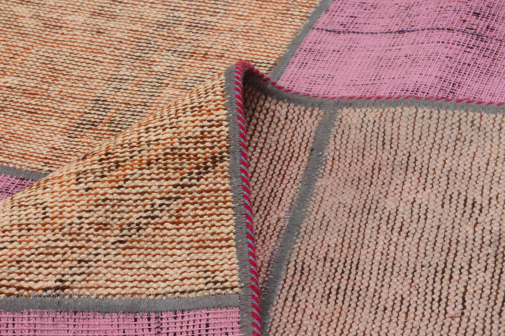 1432478-2 Handknuten Persisk Patchworkmatta Tabriz 215x305cm