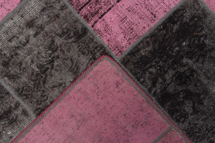 1432478-3 Handknuten Persisk Patchworkmatta Tabriz 215x305cm