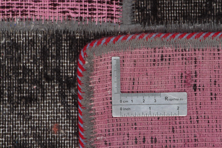 1432478-4 Handknuten Persisk Patchworkmatta Tabriz 215x305cm