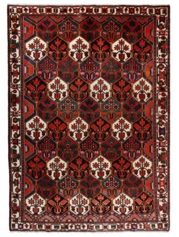 1432481-2 Handknuten Persisk Patinamatta Bakhtiar 200x285cm