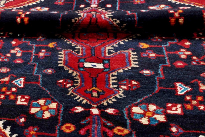 1432490-5 Handknuten Persisk Patinamatta Tuyserkan 141x261cm