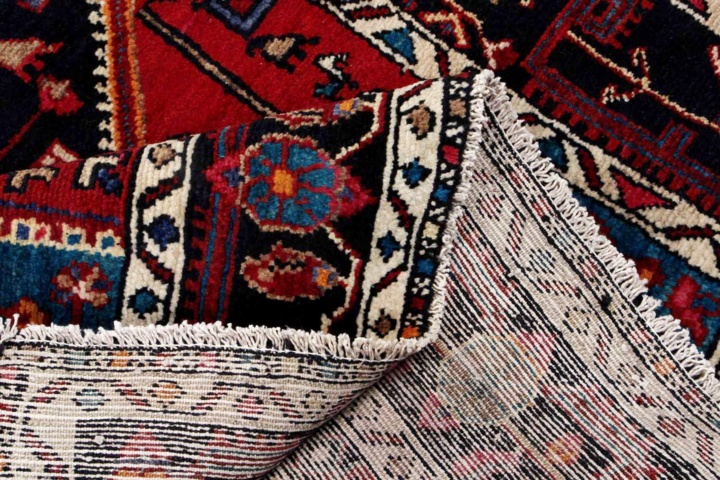 1432490-6 Handknuten Persisk Patinamatta Tuyserkan 141x261cm