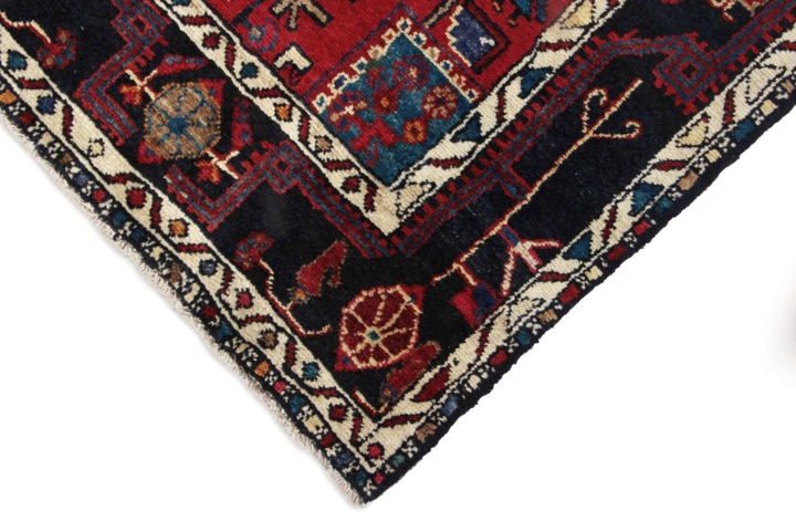 1432490-9 Handknuten Persisk Patinamatta Tuyserkan 141x261cm