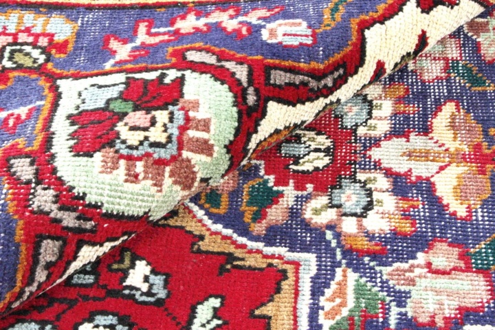 1432492-6 Handknuten Persisk Vintagematta Tabriz 193x294cm