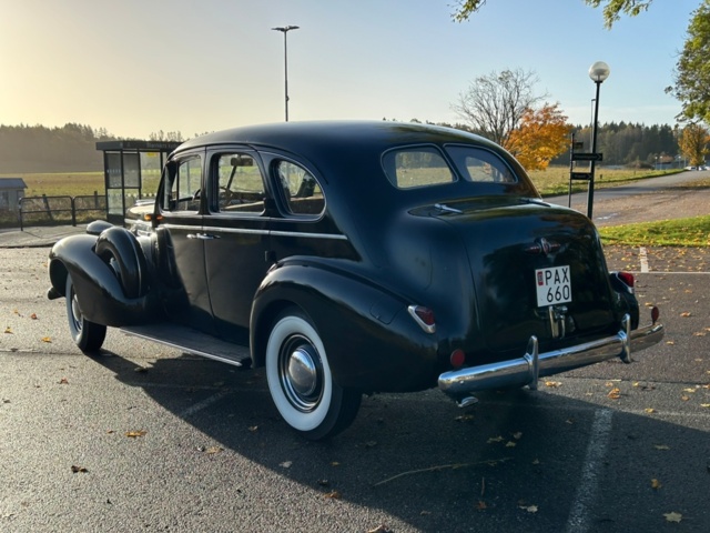 1343764-3 Buick Roadmaster Touring Sedan 5.2 Manuell, 143hk, 1939