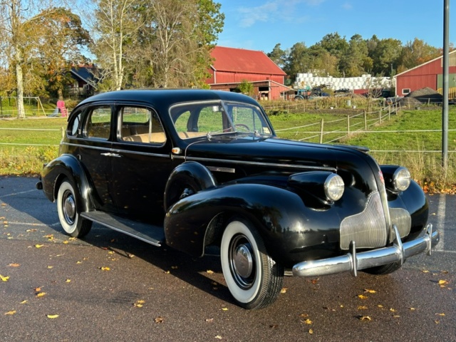 1343764-7 Buick Roadmaster Touring Sedan 5.2 Manuell, 143hk, 1939