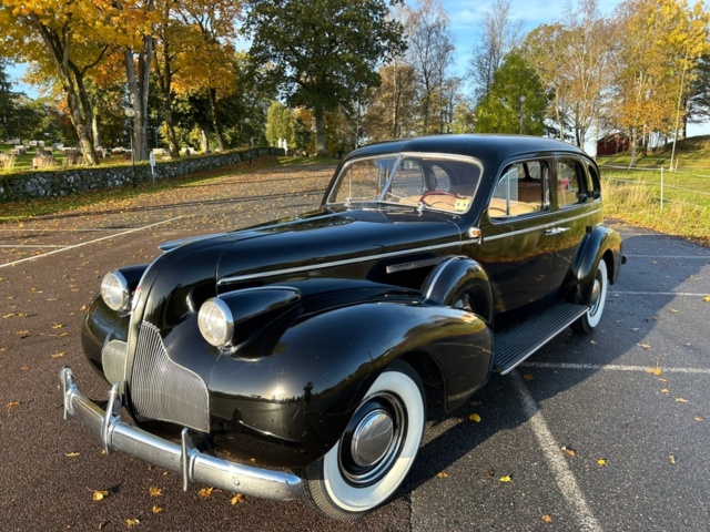 1343764-9 Buick Roadmaster Touring Sedan 5.2 Manuell, 143hk, 1939