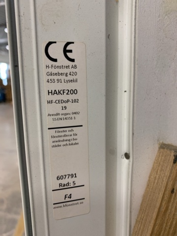 1432575-6 Fönster H-Fönstret 1385x1650 mm