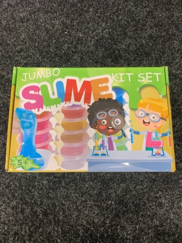 1431900-10 Pussel, slime-kit, stressbollar m.m.