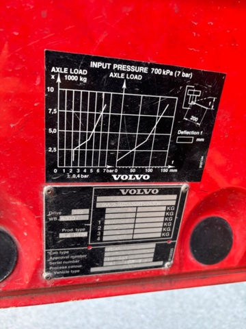 1367992-21 Släckbil - Volvo FL614 (24666km) -1998