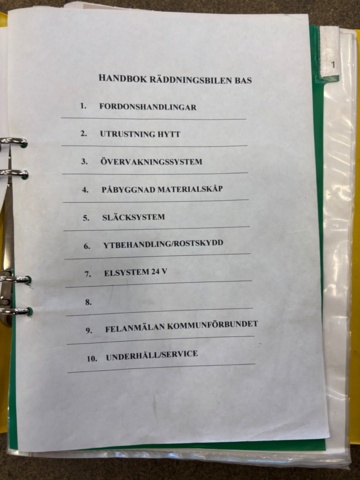 1367992-66 Släckbil - Volvo FL614 (24666km) -1998