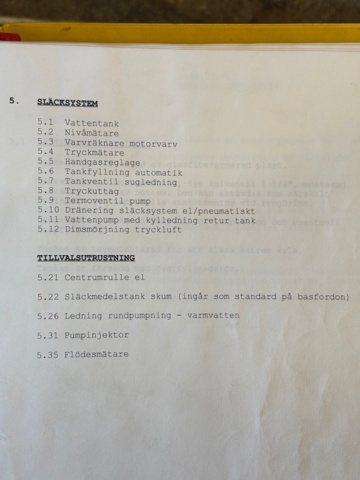 1367992-74 Släckbil - Volvo FL614 (24666km) -1998
