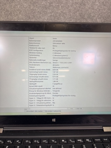 1420925-4 Laptop - Lenovo ThinkPad X1 Yoga 1st Gen