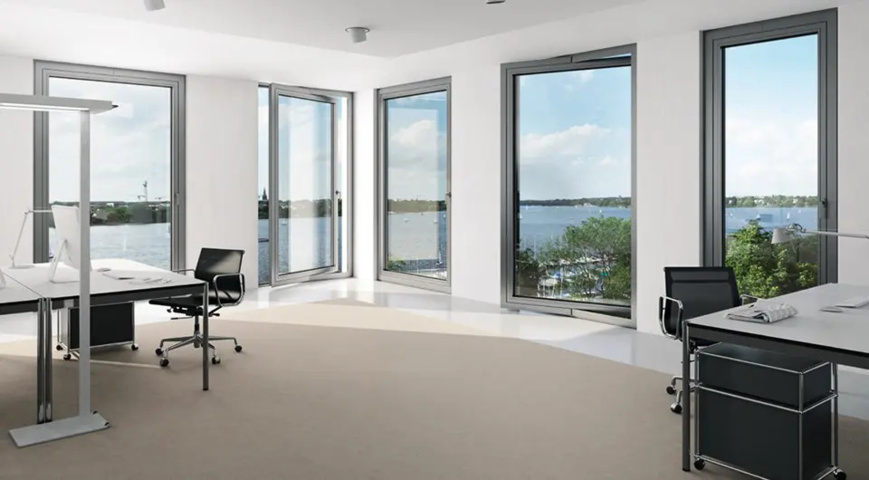 1432749-1 Schüco AWS 75 SI Windows and sliding doors for an entire house