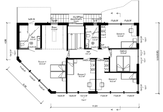 1432749-8 Schüco AWS 75 SI Windows and sliding doors for an entire house