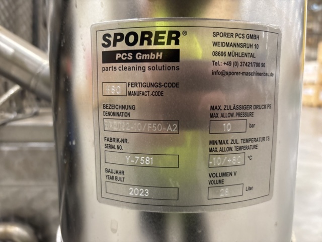 1308743-18 Partial treatment plant - Sporer TRL-S 900 (RnD 2.0) -2023