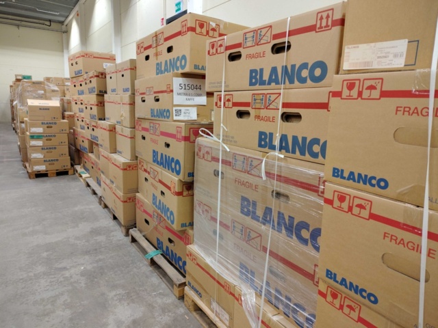 1432752-2 Diskhoar ca 634 st – Blanco, rostfritt & Silgranit, blandade modeller och färger