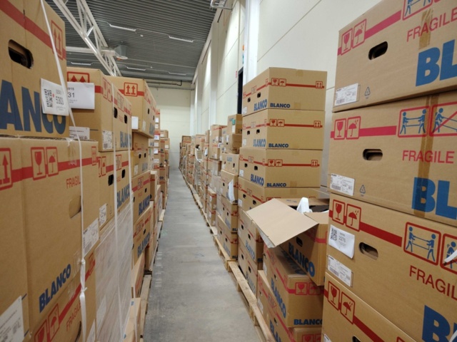 1432752-3 Diskhoar ca 634 st – Blanco, rostfritt & Silgranit, blandade modeller och färger