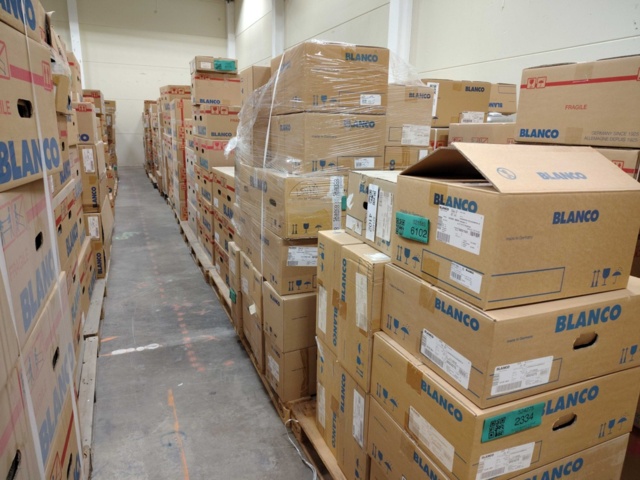 1432752-5 Diskhoar ca 634 st – Blanco, rostfritt & Silgranit, blandade modeller och färger