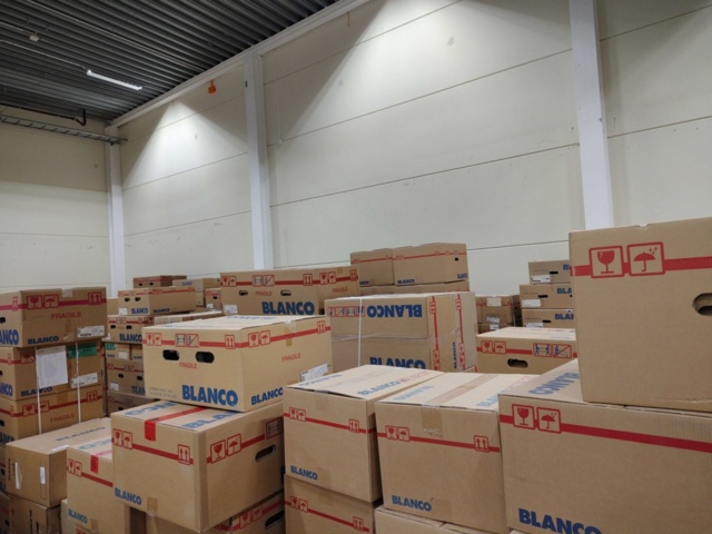 1432752-7 Diskhoar ca 634 st – Blanco, rostfritt & Silgranit, blandade modeller och färger