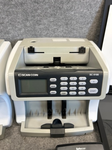 1368049-3 Sedelräknare 2 st, verifieringsenheter och tillbehör