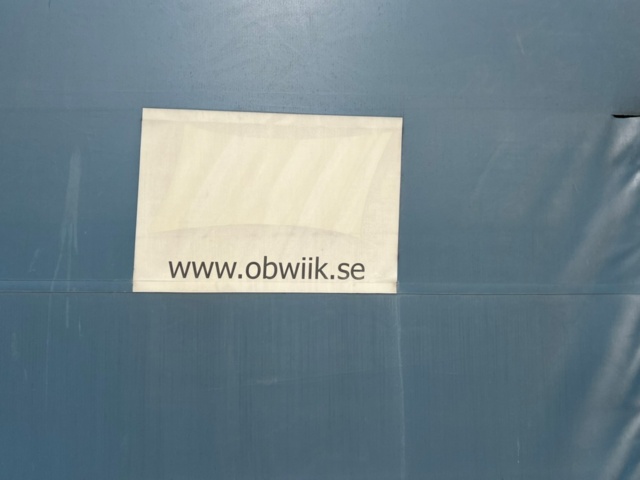 1432793-8 Nedmonterat O.B Wiik Lagertält 420 m²