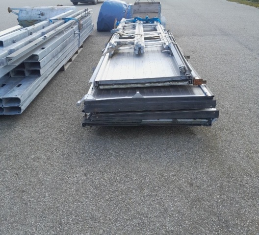 1432793-11 Nedmonterat O.B Wiik Lagertält 420 m²