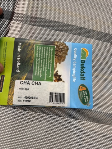 1321917-4 Dukdalf Folding Chair Cha Cha Kampingstol