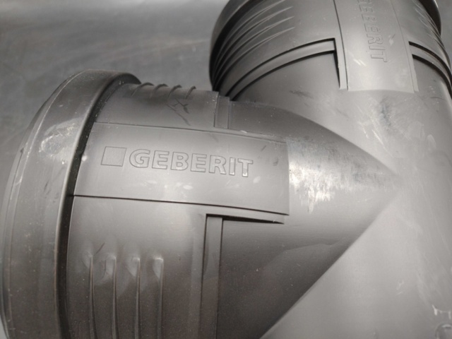 1433136-3 Grenrör, 5 st - Geberit, 87,5° D160/160, Silent-PP