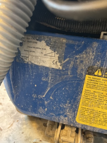 1429851-10 Scrubber Nilfisk Scrubtec 343 B