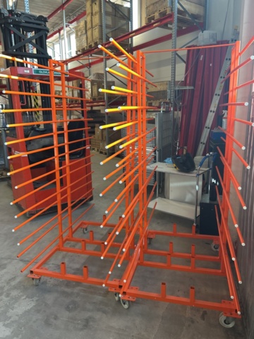 1429918-3 Torkställ / avställningsställ på hjul