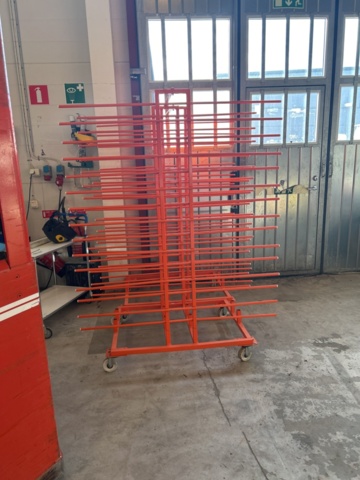 1429918-4 Torkställ / avställningsställ på hjul