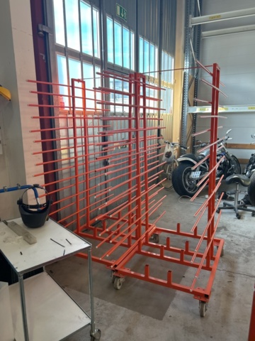 1429918-5 Torkställ / avställningsställ på hjul