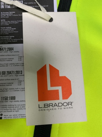 1433159-4 Sweatshirts L.brador Varsel 416P, Strl XXXL