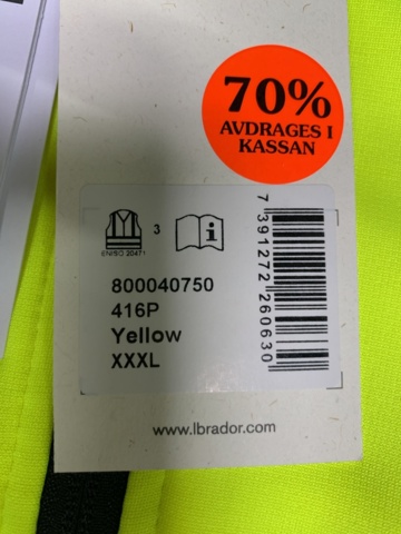 1433159-5 Sweatshirts L.brador Varsel 416P, Strl XXXL