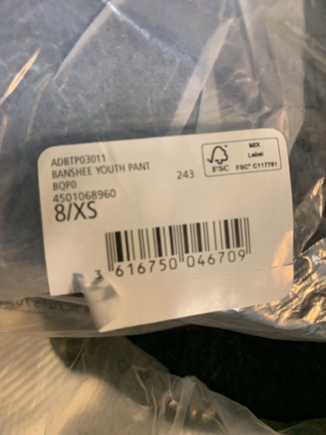 1433349-13 9 st klädesplagg, Strl XS