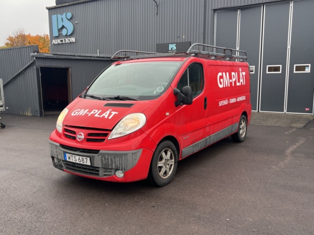 1351334-1 Nissan Primastar 2.9t 2.0 dCi Manuell, 114hk, -2012