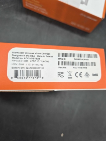 1433762-3 Dörrklocka och signalenhet  – Alarm.com