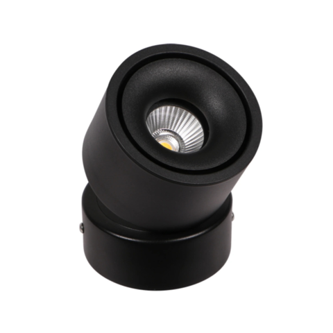 1432373-1 Downlight, 20 st -  HALO B 3CCT – Svart, utanpåliggande