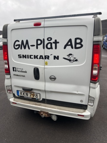 1351336-27 Nissan Primastar 2.9t 2.0 dCi Manuell, 114hk, -2014