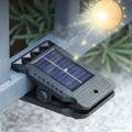 1434383-2 4 pcs Solar Powered Wall Lamps with Clamp – COB Panel LED - Free Shipping