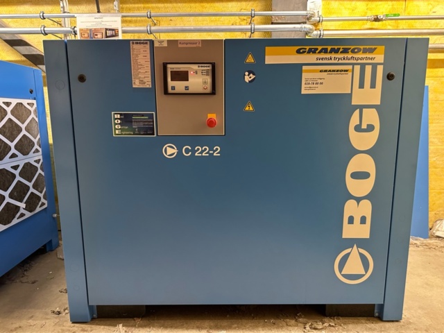 1422287-9 Skruvkompressorer 2 st + hybridtork + kondensavtappare + kondensreningsverk