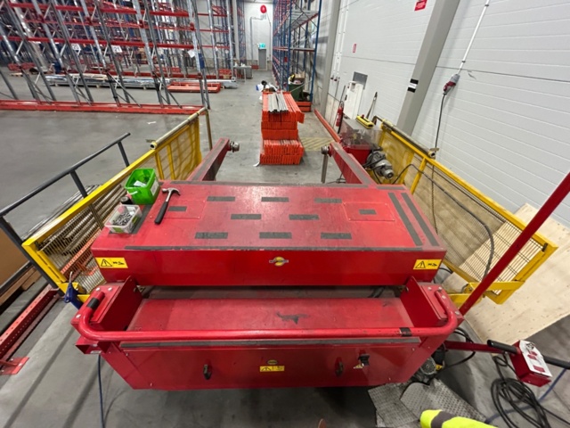 1388993-7 Complete cable reeling line - Meccanica Nicoletti CD-22M3 + OA10Q