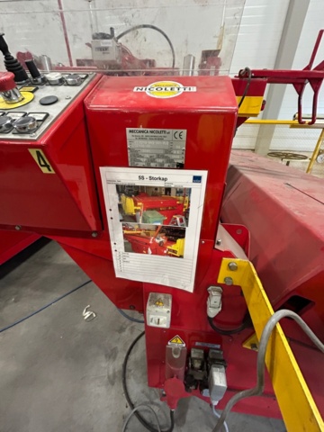 1388993-17 Complete cable reeling line - Meccanica Nicoletti CD-22M3 + OA10Q