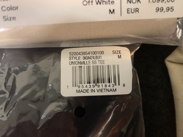 1432100-3 7 st klädesplagg, Strl M