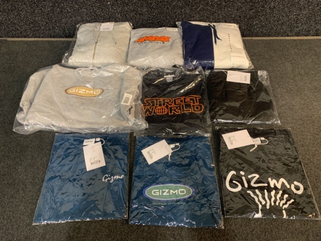 1432104-1 9 st klädesplagg, Strl M