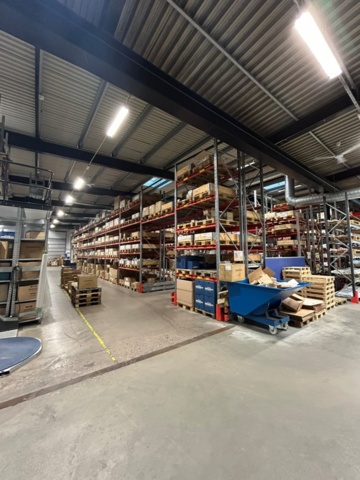 1344179-1 Pallställ / Stallage från Brännehylte 9 sektioner à ca 25 meter